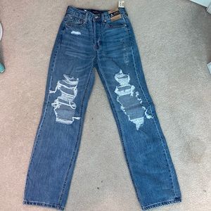 Dark blue, baggy Aeropostale jeans